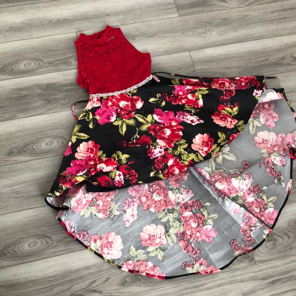 Girls Size 8 Ballroom Gown